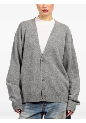 extreme cashmere Jonah button V-neck cardigan - Grey