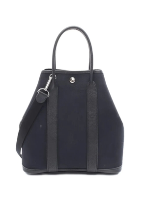 Hermès Pre-Owned 2020s leather Garden file PM tote bag - Black