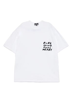 Black Comme Des Garçons x Nike printed T-shirt - White