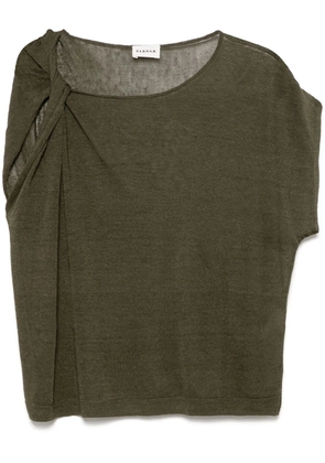 P.A.R.O.S.H. twist-detail top - Green