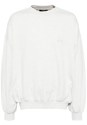 SONGZIO ocean painting crewneck sweatshirt - Grey