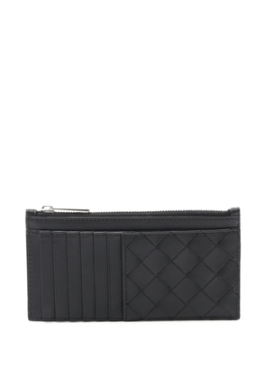 Bottega Veneta Pre-Owned 2021 Intrecciato leather wallet - Black