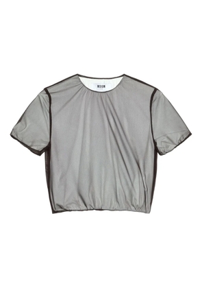 MSGM short-sleeve T-shirt - Black