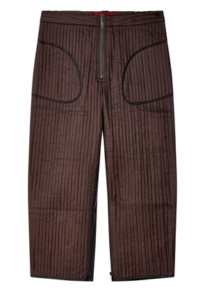 Eckhaus Latta Line pants - Brown