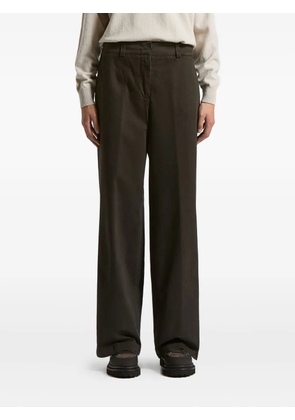 Peserico belt-loops trousers - Brown