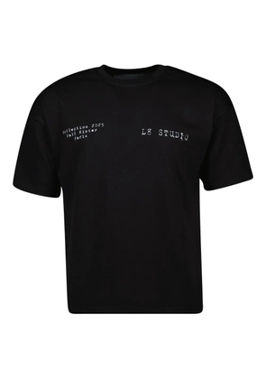 L8 Studio Vierge cotton T-shirt - Black