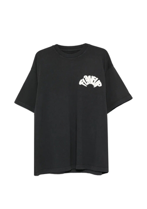 FLÂNEUR logo-graphic T-shirt - Black