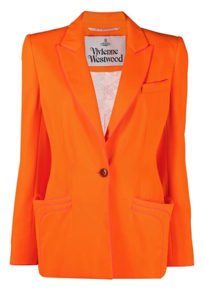 Vivienne Westwood multiple-pocket single-breasted blazer - Orange