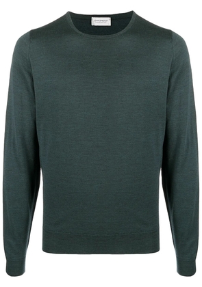 John Smedley crew neck jumper - Green