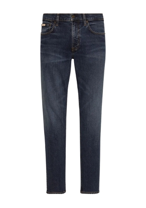 Calvin Klein logo-patch jeans - Blue