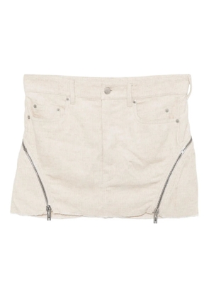 Rick Owens Bolan Banana mini skirt - Neutrals