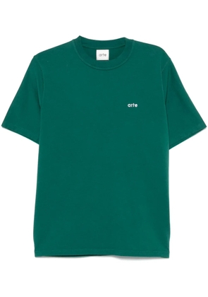 Arte Antwerp Big Spiral-printed T-shirt - Green