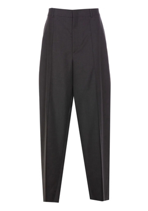 Valentino Garavani virgin-wool tapered trousers - Grey