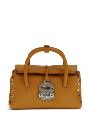 Zanellato baby Dotta studded tote bag - Brown