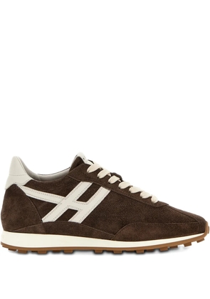 Hogan H699 suede sneakers - Brown