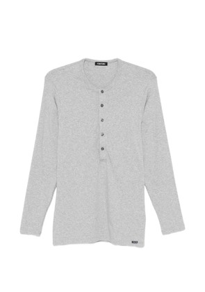 TOM FORD Henley underwear T-shirt - Grey