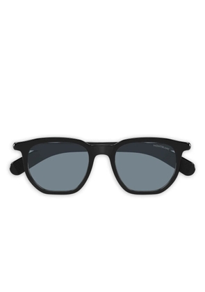 Montblanc round-frame sunglasses - Black
