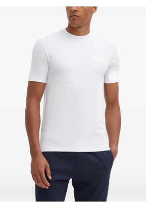 Ea7 Emporio Armani logo patch t-shirt - White