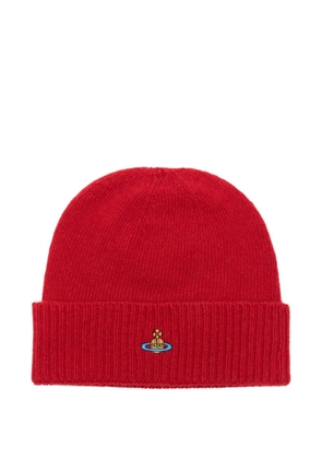Vivienne Westwood Orb-embroidered beanie