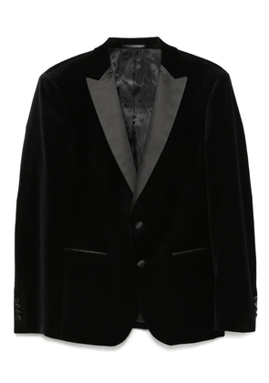 REMUS UOMO velvet blazer - Black