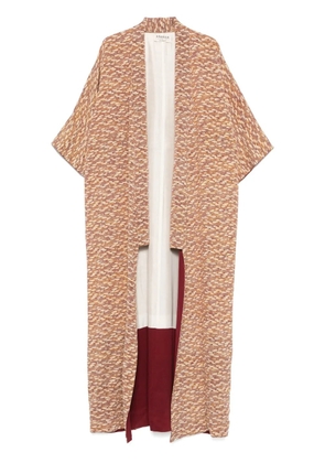 A.N.G.E.L.O. Vintage Cult 1970s floral-print kimono - White