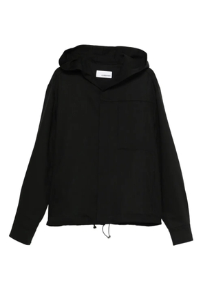 Costumein drawstrings hooded jacket - Black