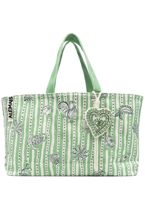 ALEMAIS Lula beach bag - Green