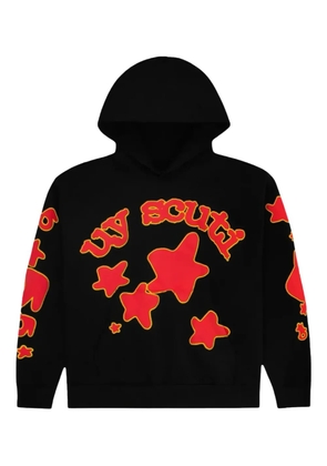 SP5DER UY Scuti star-graphic hoodie - Black