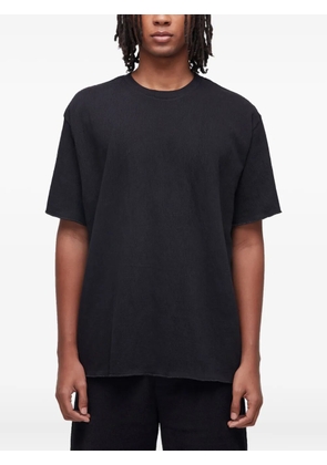 Osklen wrinkled crew-neck T-shirt - Black
