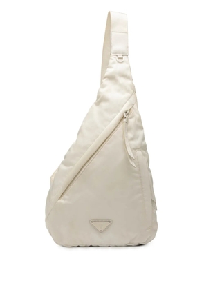 Prada Pre-Owned 2013-2025 Re Nylon Sling Bag crossbody bag - White