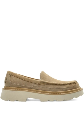 UGG Ascot platform suede loafers - Neutrals