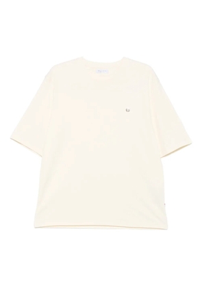 Stefano Ricci logo-plaque cotton T-shirt - Neutrals