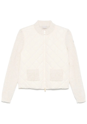Moncler quilted jacket - Neutrals