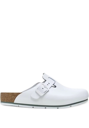 Birkenstock Boston Pro Natural 'White' mules