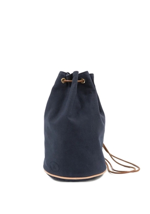 Hermès Pre-Owned 1990s Mimile-Marin drawstring bucket bag - Blue