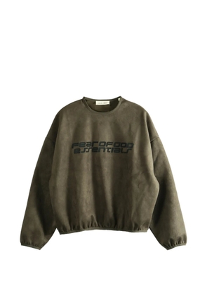 FEAR OF GOD ESSENTIALS logo sweater - Green