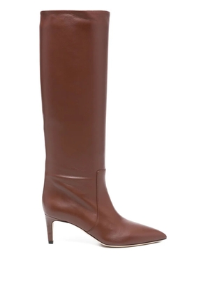 Paris Texas 70mm leather knee-high boots - Brown