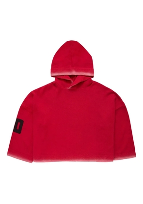 Spencer Badu graphic red hoodie