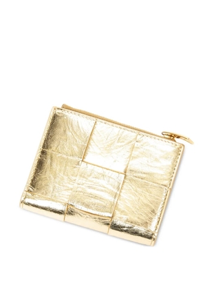 Bottega Veneta Pre-Owned Cassette wallet - Yellow