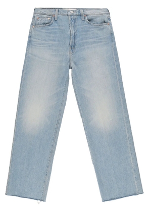 MOTHER The Rambler high-rise straight-leg jeans - Blue