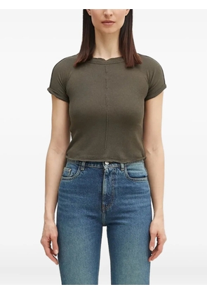 Ottolinger knitted short-sleeve top - Green