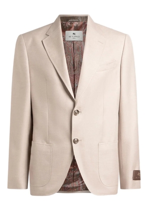 ETRO single-breasted blazer - Neutrals