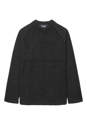 Comme des Garçons Homme seam-detail jumper - Grey