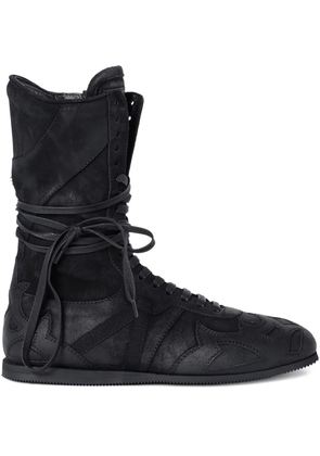 Ann Demeulemeester Palne lace-up high-top sneakers - Black