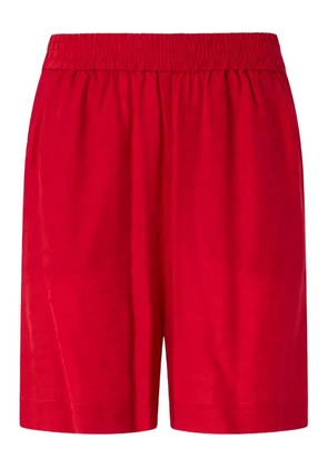 PINKO elasticated-waist shorts - Red