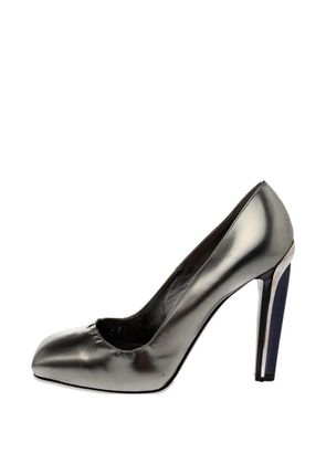 Alexander McQueen Pre-Owned 135mm leather pumps - Silver