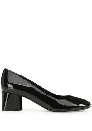 Sergio Rossi Pilier leather pumps - Black
