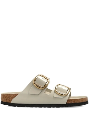 Birkenstock buckle leather sandals - Neutrals