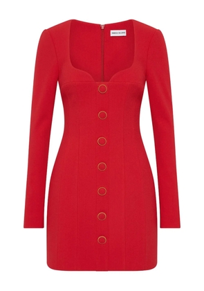Rebecca Vallance Cameron button-front mini dress - Red