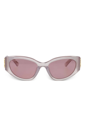 Balenciaga Eyewear cat-eye transparent sunglasses - Pink